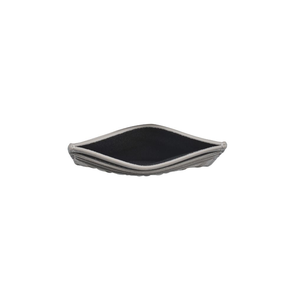 Product Image of Urban Expressions Jolene Card Holder 840611173324 View 4 | Grey