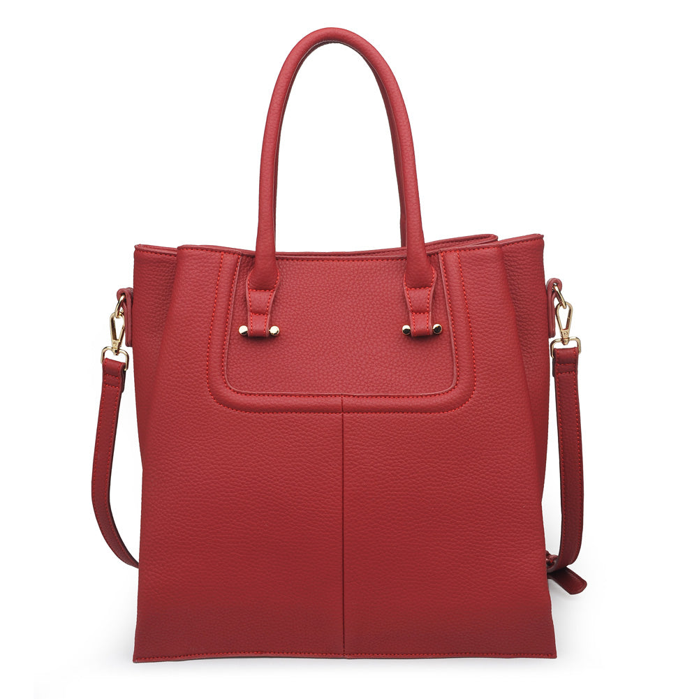 Product Image of Urban Expressions Dante Tote NA-840611150677 View 1 | Red