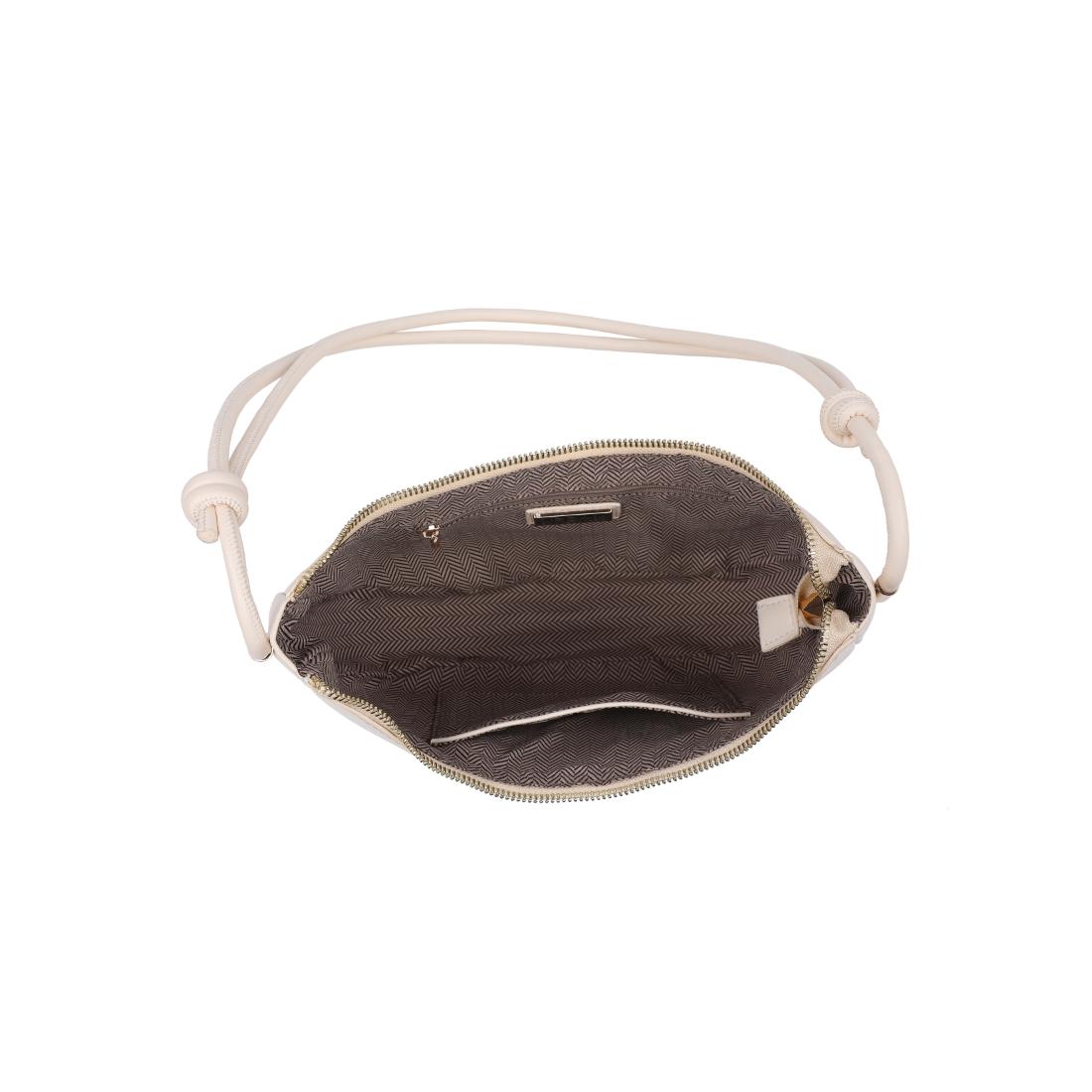 Woman wearing Cream Urban Expressions Murphy Crossbody 840504208171 View 9 | Cream
