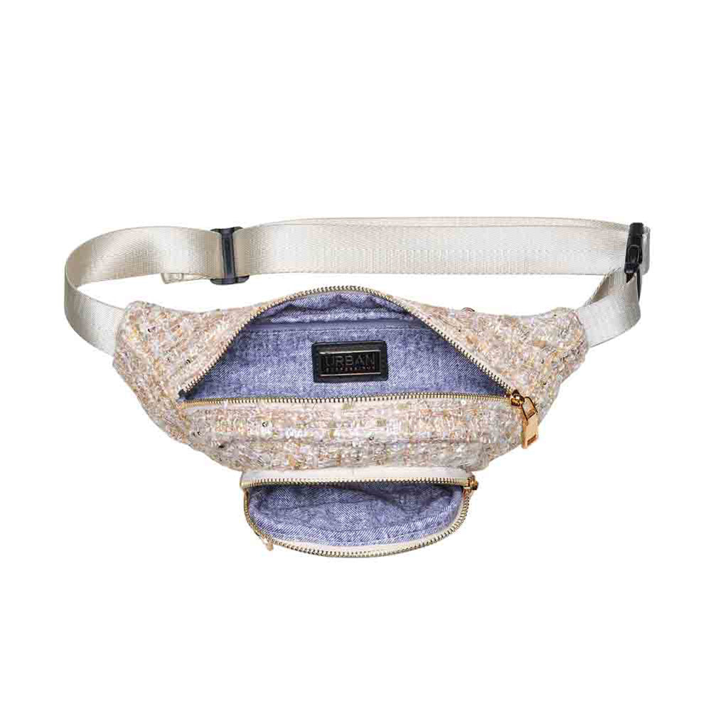 Product Image of Urban Expressions Dolly Belt Bag NA-840611147387 View 4 | Beige