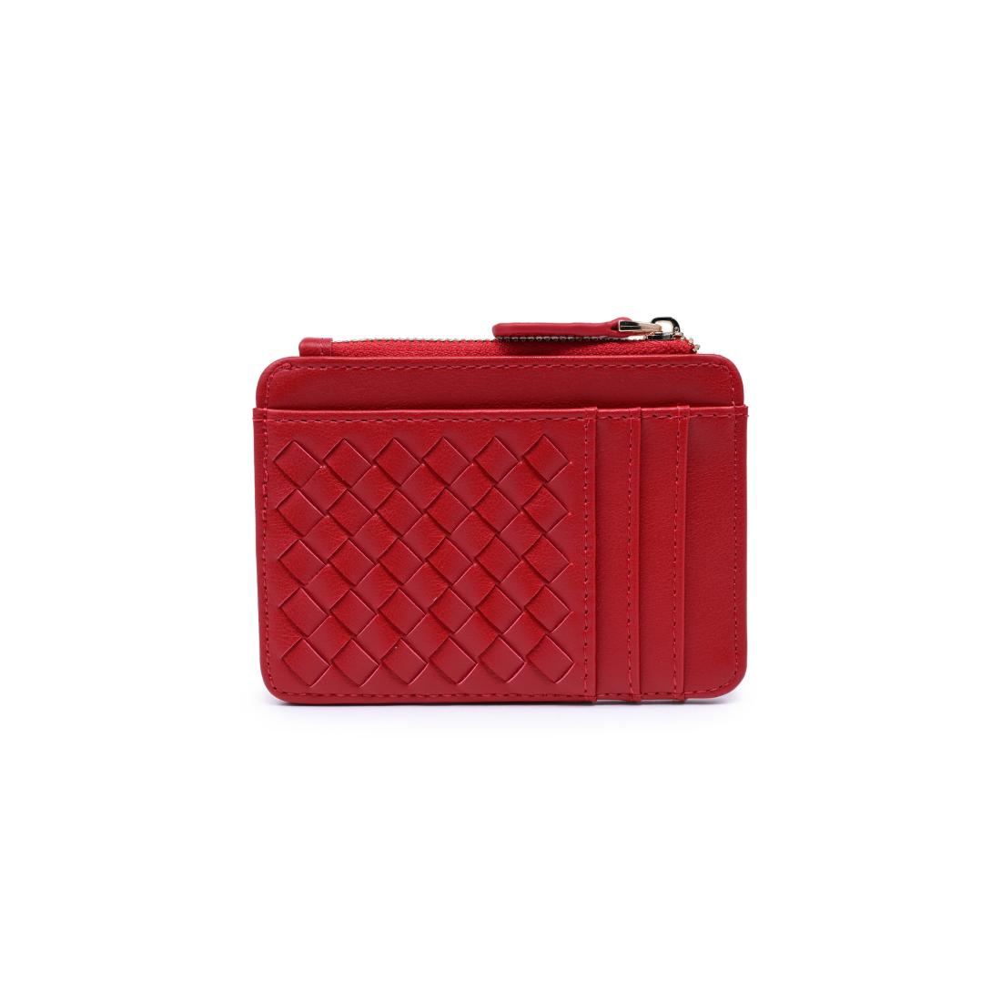Urban Expressions Bryer Card Holder 840504207761 View 7 | Red