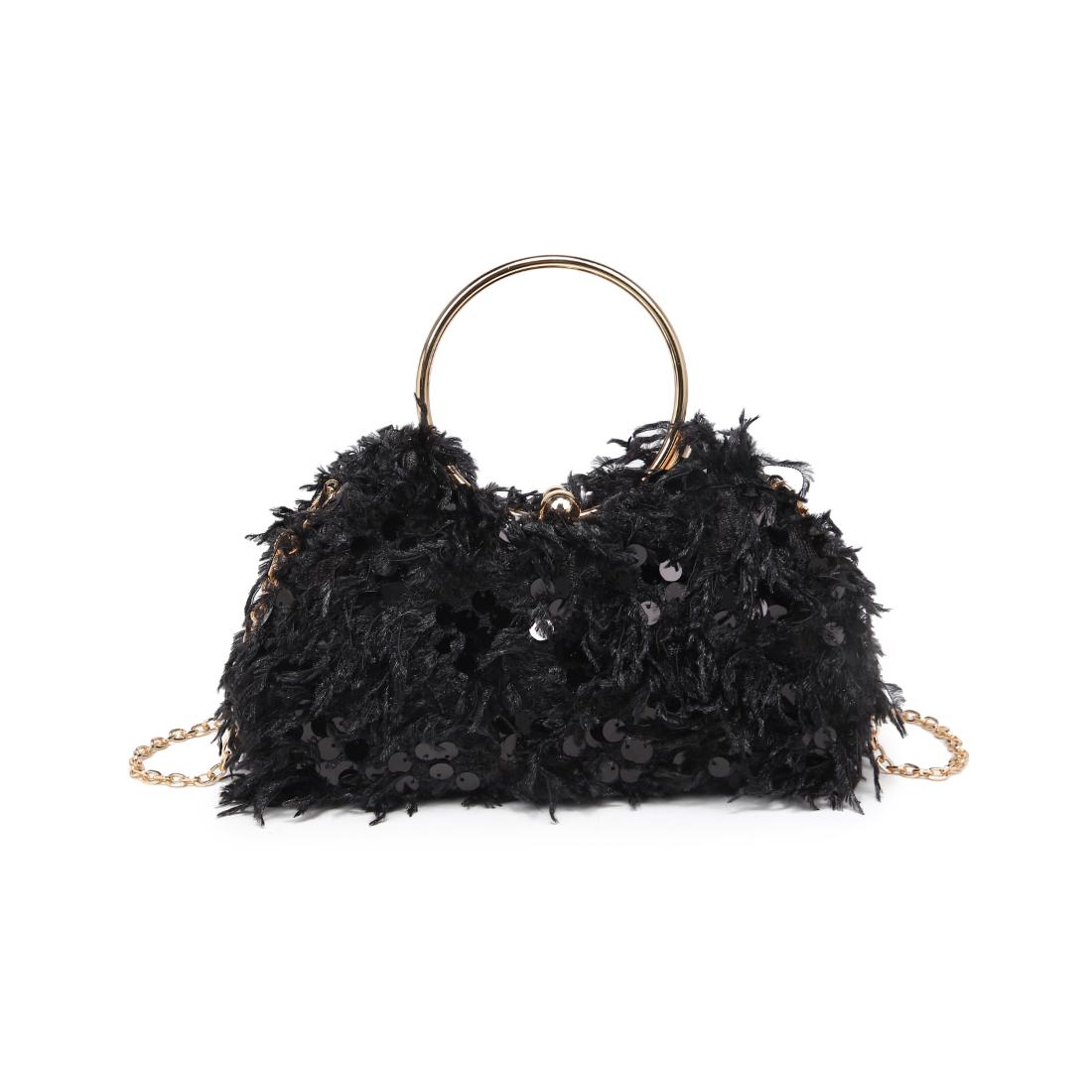 Product Image of Urban Expressions Charlotte Evening Bag 840504200946 View 5 | Black