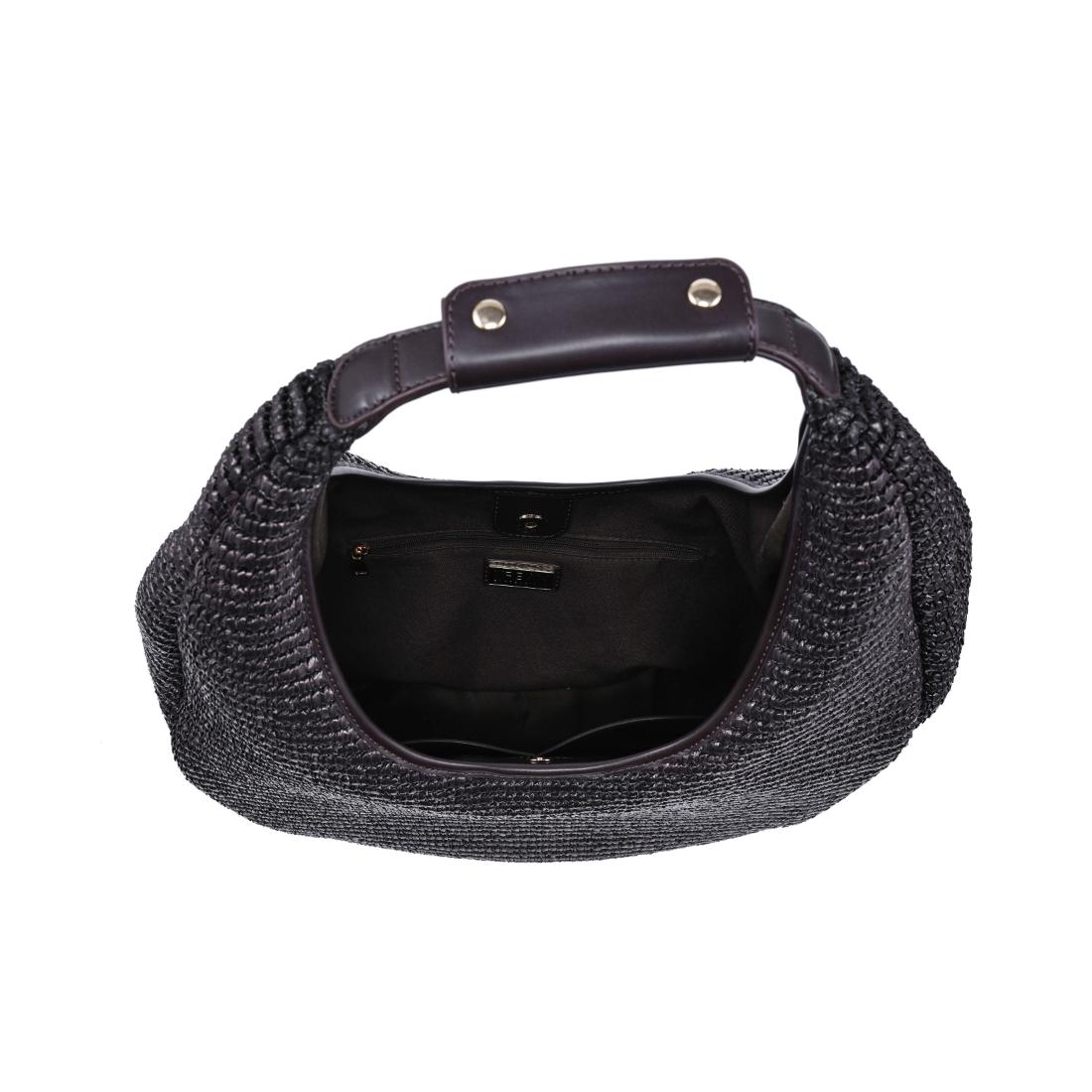 Woman wearing Chocolate Urban Expressions Zoey Tote 840504204746 View 9 | Chocolate