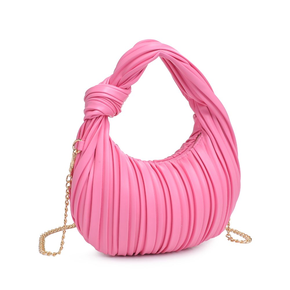 Woman wearing Barbi Urban Expressions Fawna  - Pleated Crossbody 840611106384 View 6 | Barbi