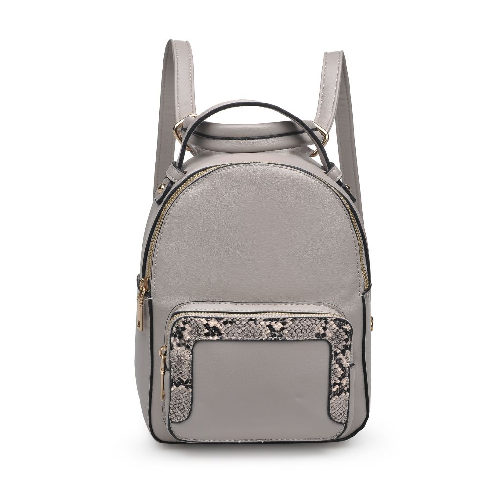 Product Image of Urban Expressions Sophie Backpack 840611167286 View 1 | Grey