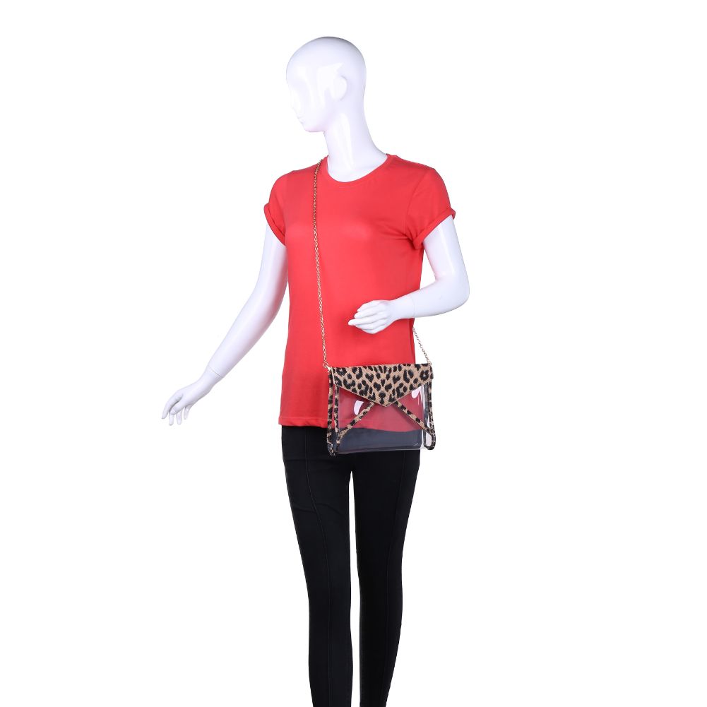 Product Image of Urban Expressions Kinsley Clutch NA-840611163806 View 5 | Leopard