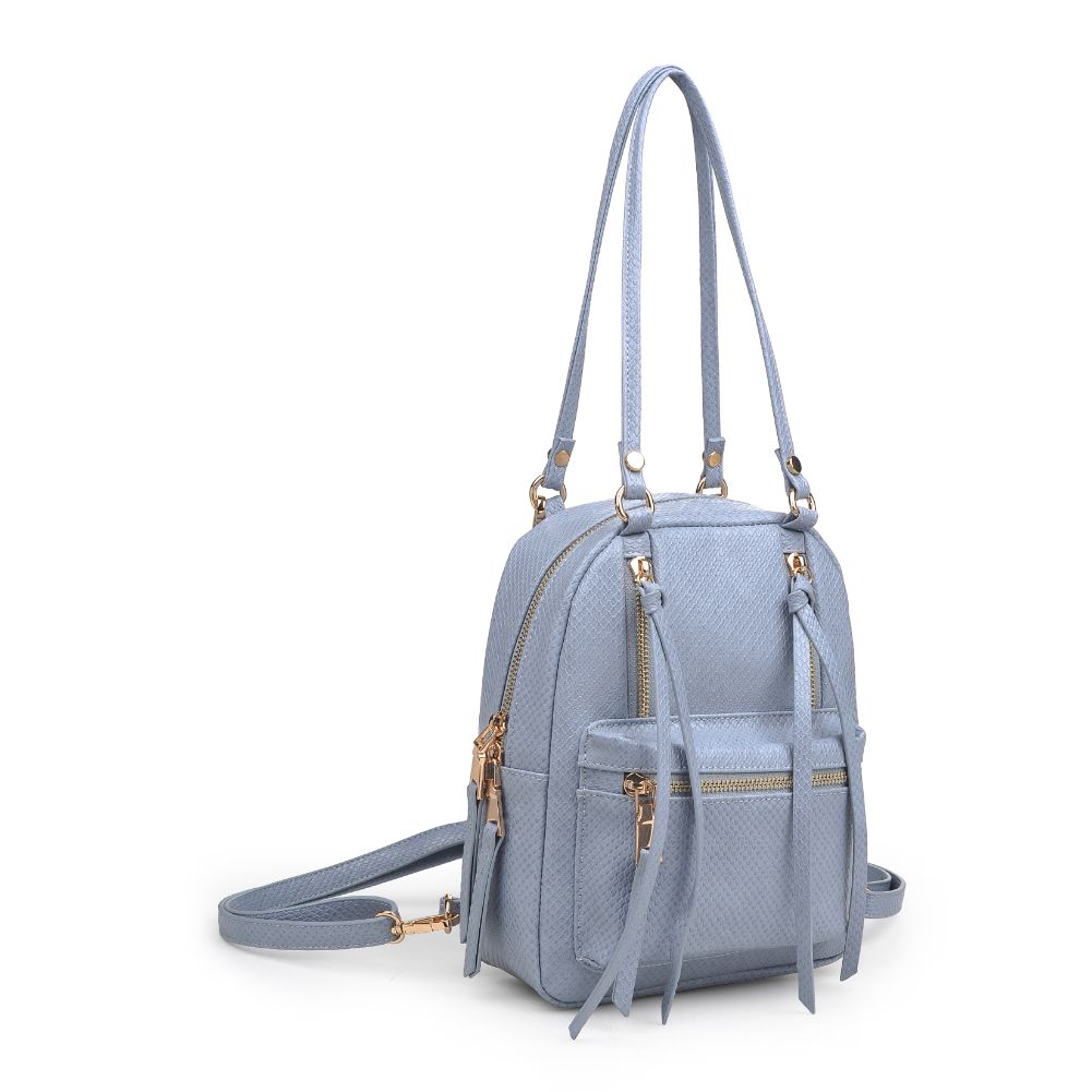 Product Image of Urban Expressions Watson Backpack 840611169266 View 2 | Misty Blue