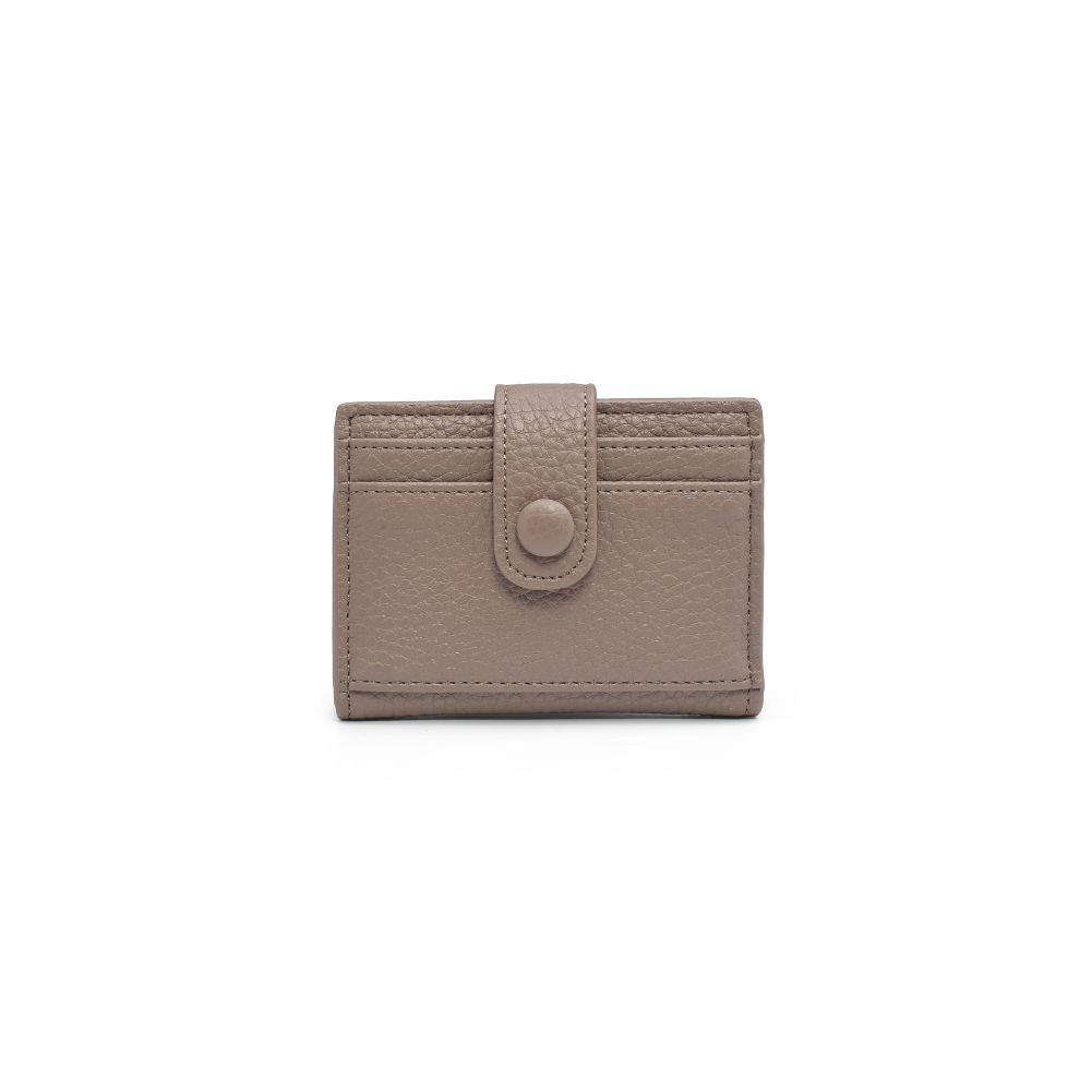 Woman wearing Grey Urban Expressions Lola Card Holder 840611176424 View 5 | Grey