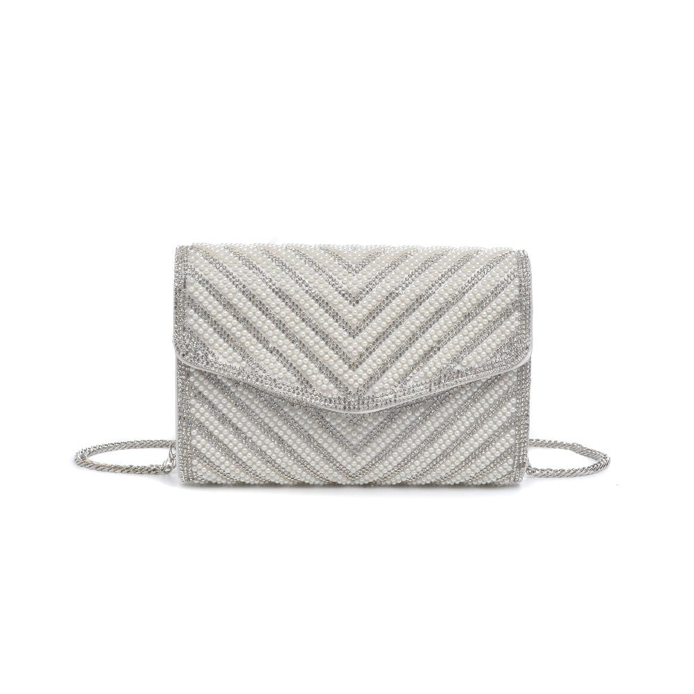Product Image of Urban Expressions Kathryn Evening Bag 818209019217 View 5 | Silver