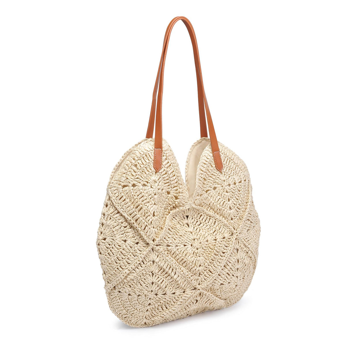 Product Image of Urban Expressions Clara Tote 840611157133 View 6 | Ivory