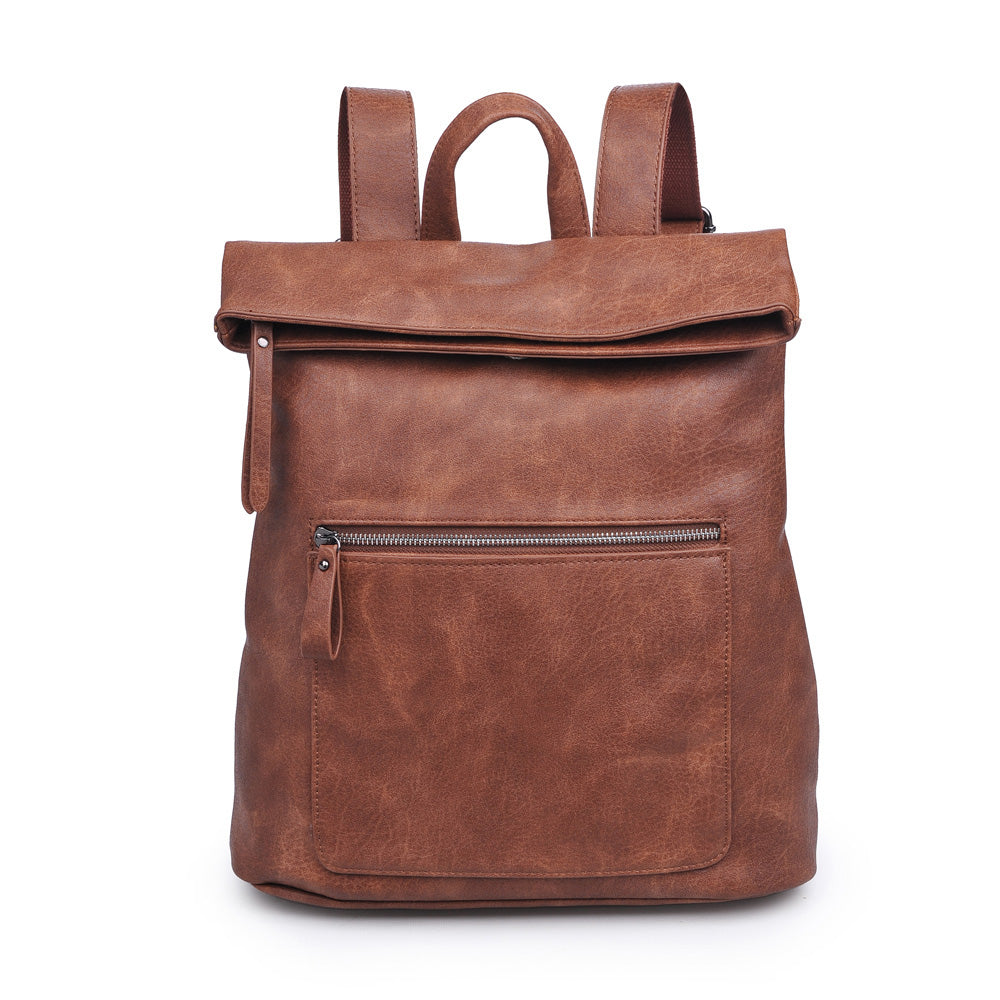 Urban Expressions Lennon Backpack 840611134837 View 5 | Cognac