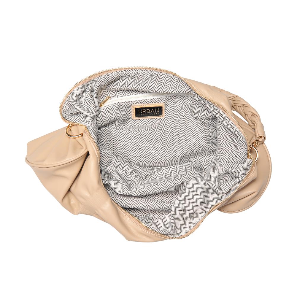 Woman wearing Natural Urban Expressions Amber Hobo 840611130457 View 9 | Natural