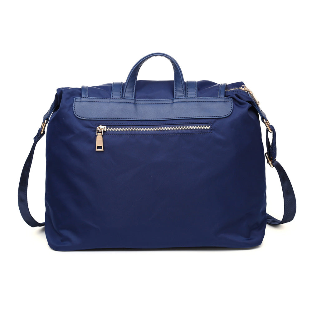 Woman wearing Midnight Blue Urban Expressions Tango Messenger NA-840611154965 View 7 | Midnight Blue