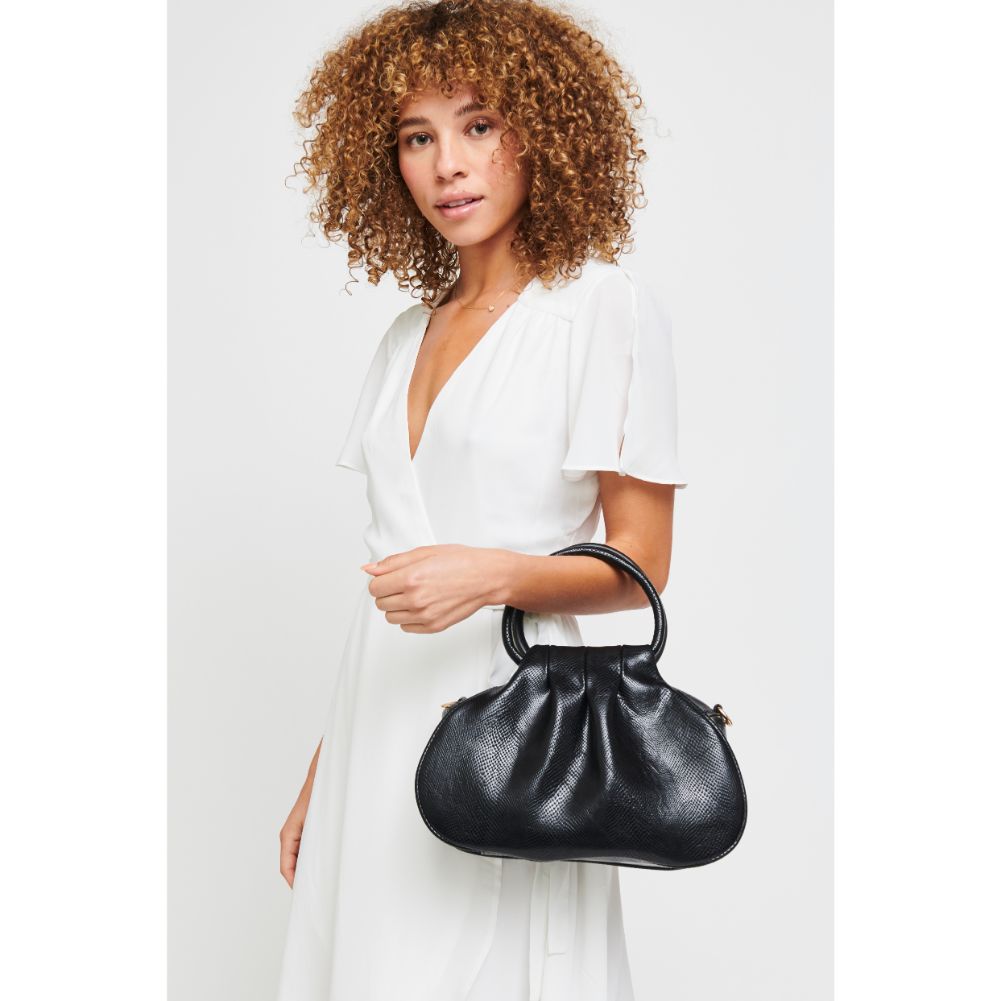 Woman wearing Black Urban Expressions Bao Crossbody 840611180872 View 2 | Black