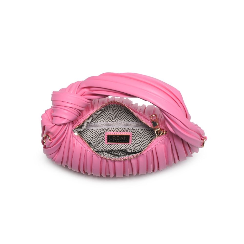 Woman wearing Barbi Urban Expressions Fawna  - Pleated Crossbody 840611106384 View 9 | Barbi
