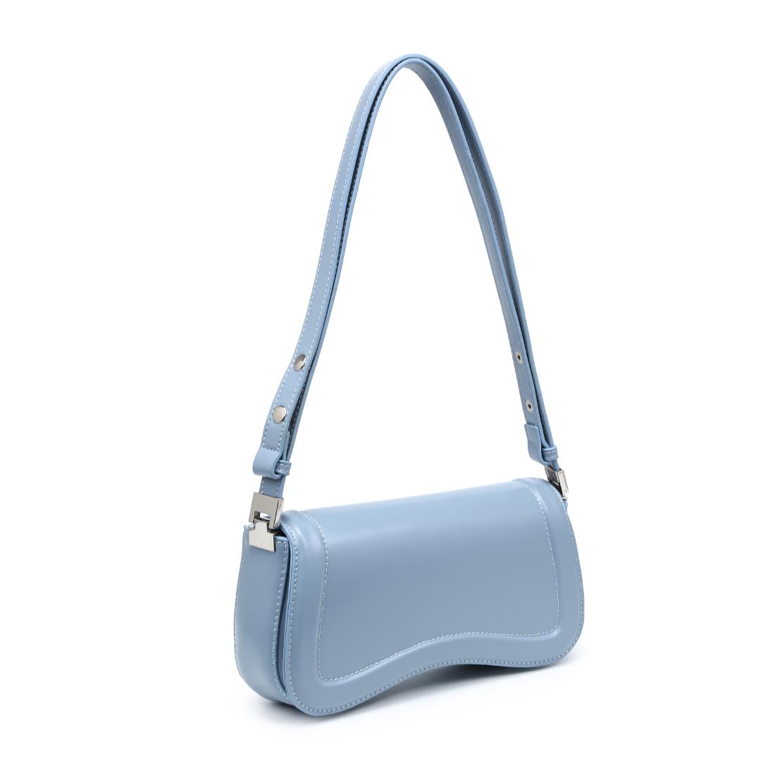 Woman wearing Denim Urban Expressions Max Shoulder Bag 840504208461 View 6 | Denim