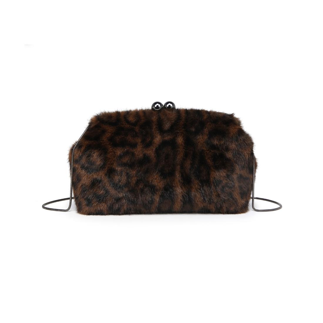 Product Image of Urban Expressions Olivia Evening Bag 840504200977 View 7 | Leopard