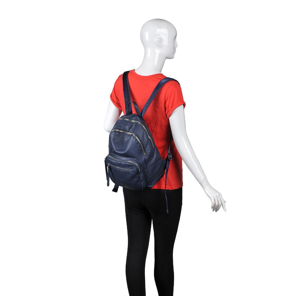 Product Image of Urban Expressions Ellie Backpack NA-840611163141 View 5 | Navy