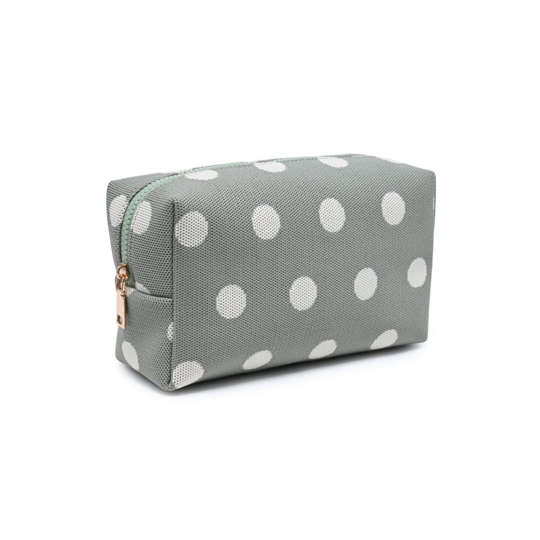 Urban Essentials Spot On Cosmetic & Travel Organizer Pouch 840504217661 View 2 | Sage Ivory