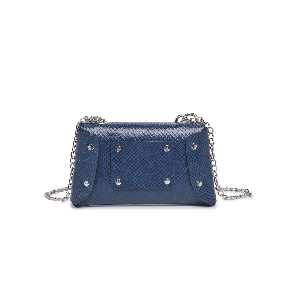 Woman wearing Denim Urban Expressions Teagan Crossbody 818209011617 View 7 | Denim