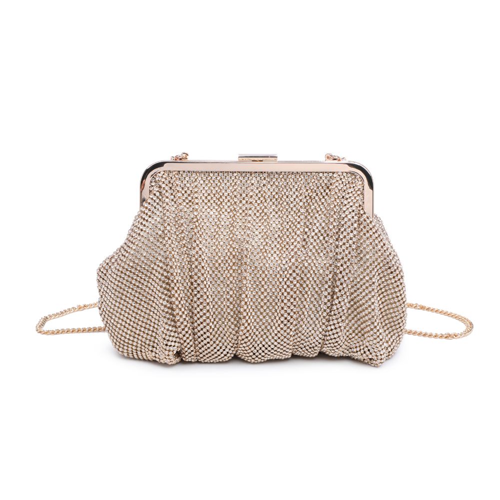 Product Image of Urban Expressions Margaret Evening Bag 818209012751 View 5 | Gold