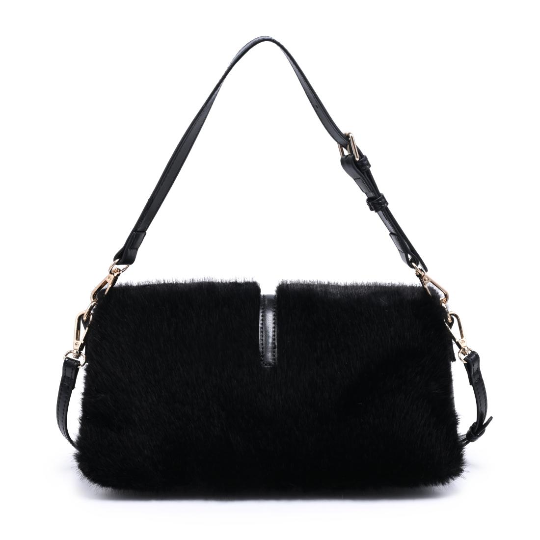 Urban Expressions Glorida Shoulder Bag 840504215049 View 3 | Black