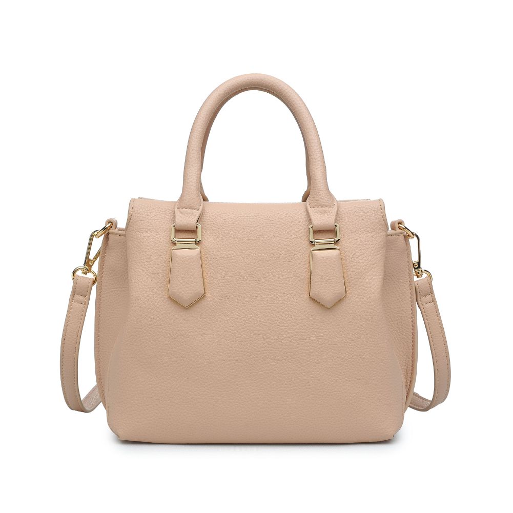Product Image of Urban Expressions Emmylou Satchel NA-840611146502 View 3 | Nude