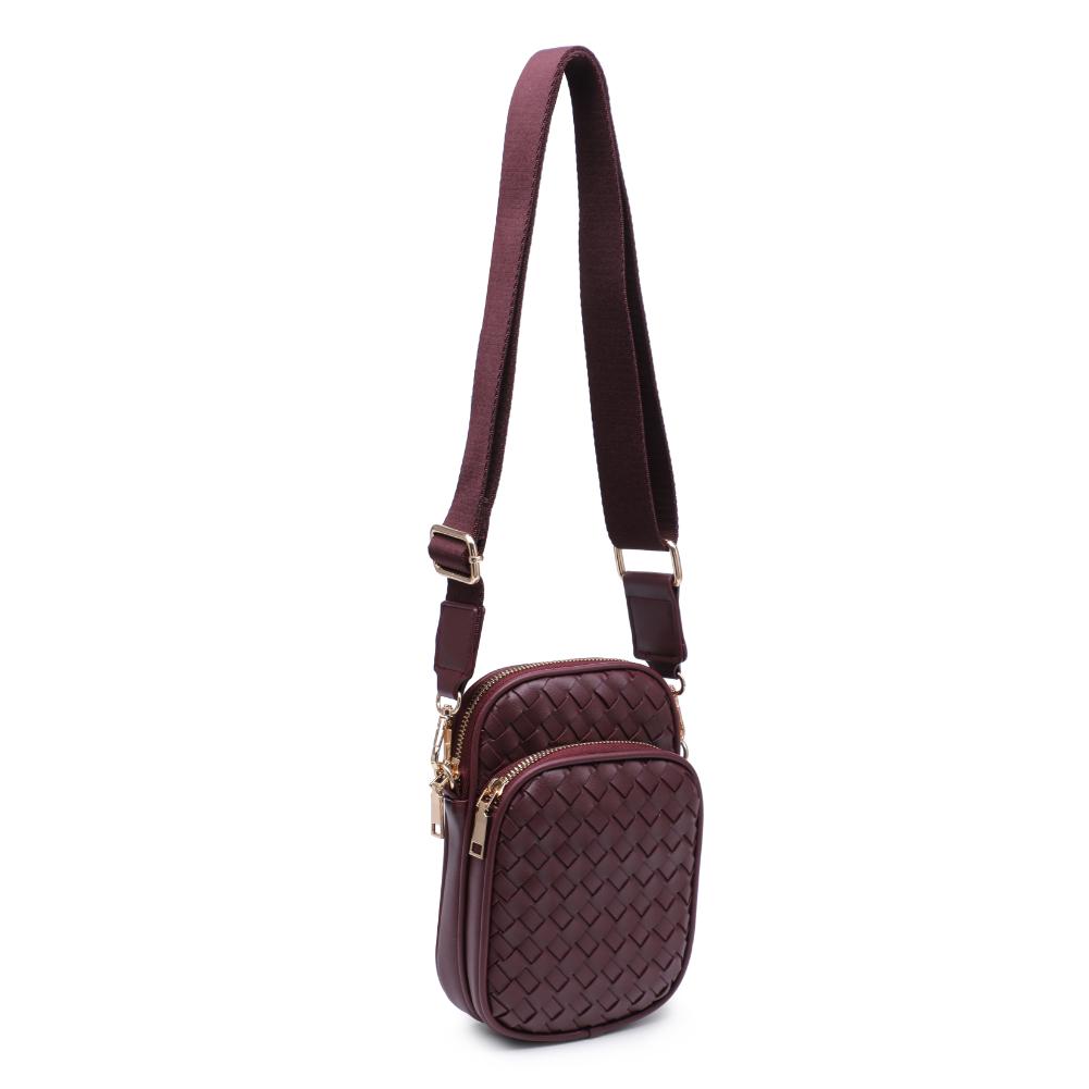 Product Image of Urban Expressions Celeste Crossbody 840611134691 View 7 | Wine