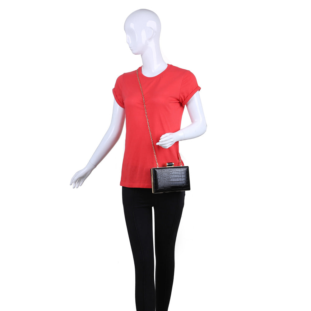 Product Image of Urban Expressions Firenze Clutch NA-840611160997 View 5 | Black