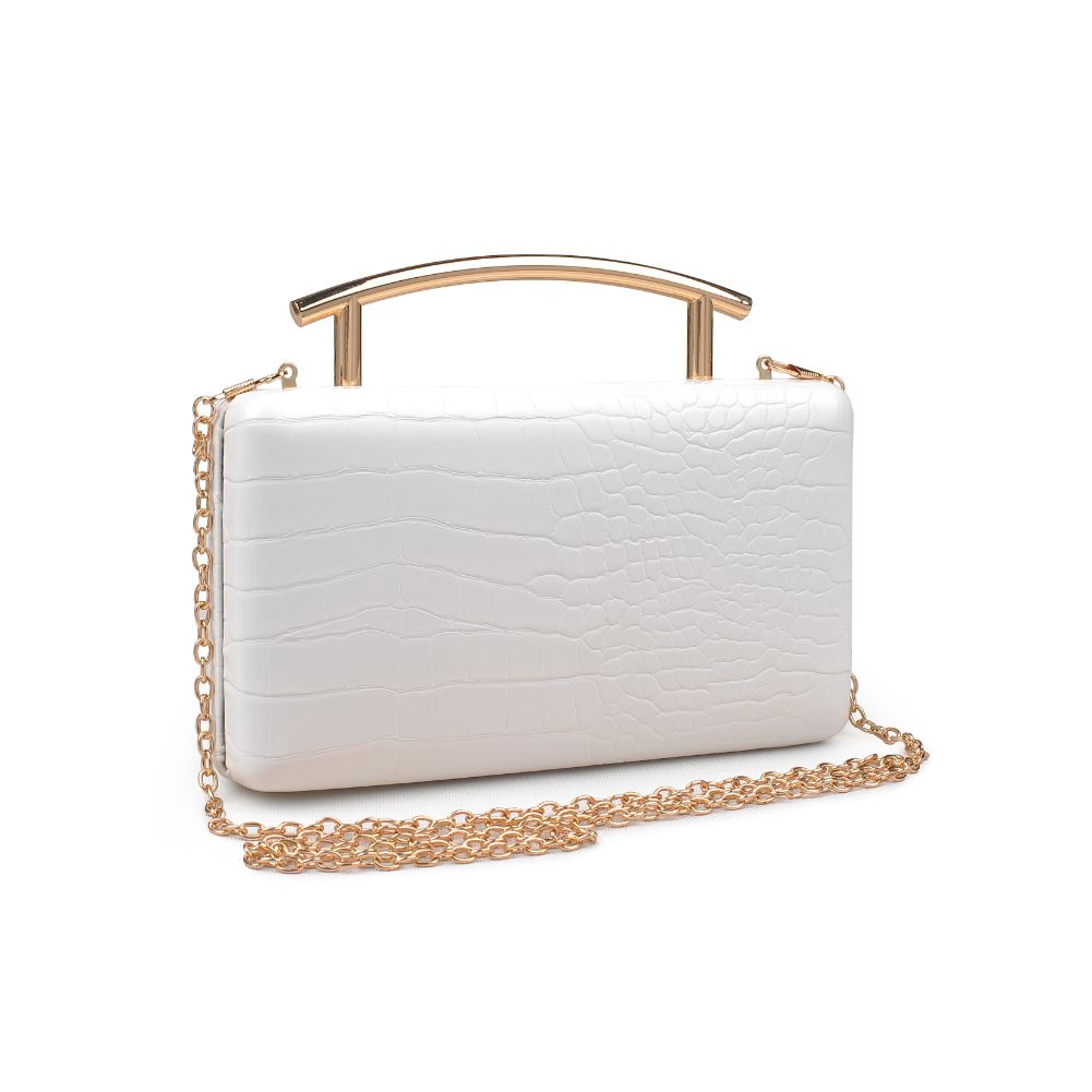 Product Image of Urban Expressions Claudette Evening Bag 840611171771 View 6 | Ivory