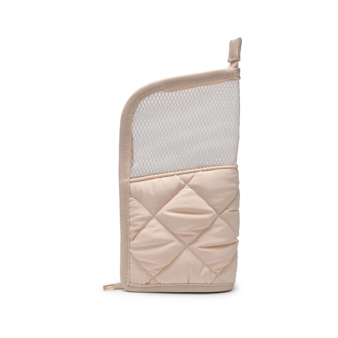 Urban Essentials Makeup MVP - Quilted Nylon Brush Holder 840504201158 View 5 | Cream