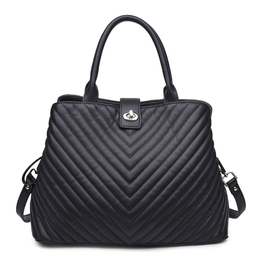 Product Image of Urban Expressions Gazer Satchel NA-840611145628 View 1 | Black