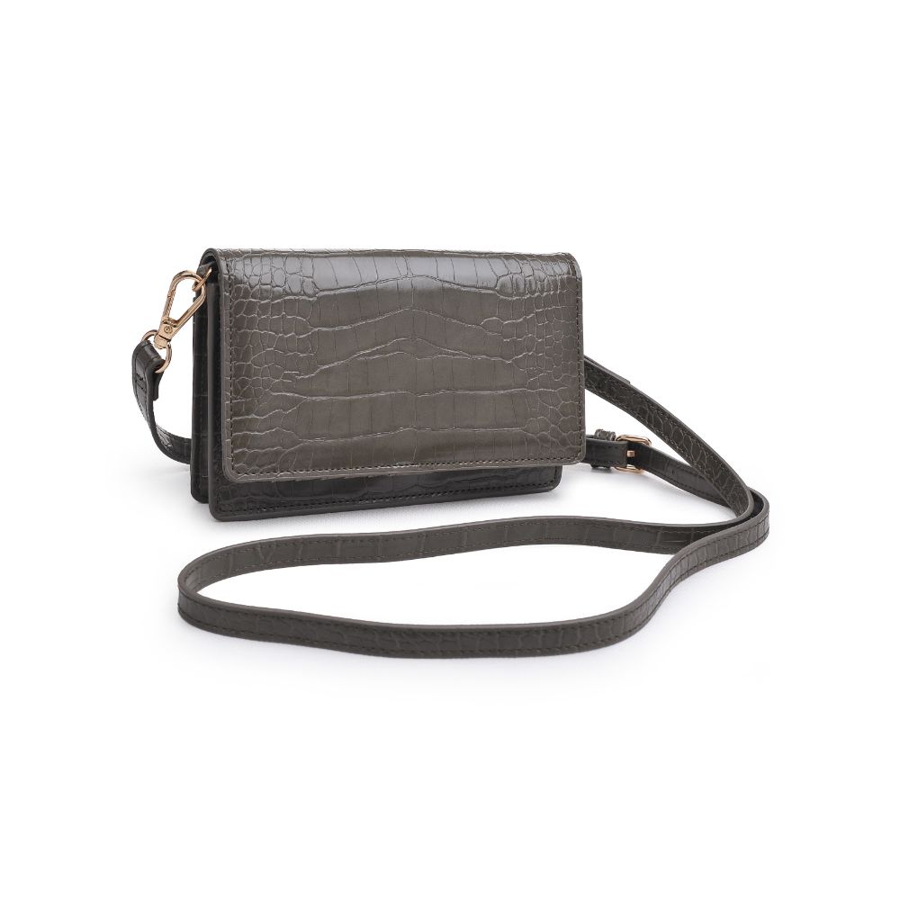 Product Image of Urban Expressions Emma Snake Crossbody 840611173911 View 2 | Olive