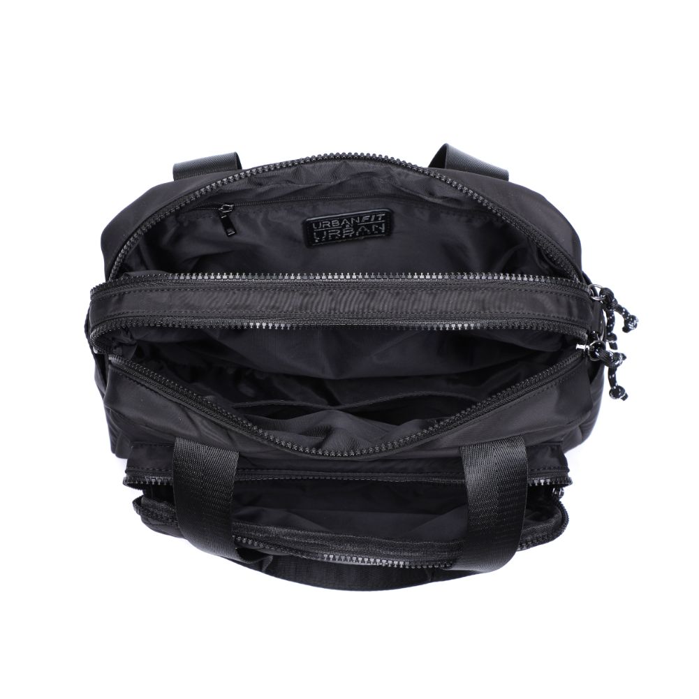 Product Image of Urban Expressions Payton Crossbody 840611180551 View 8 | Black