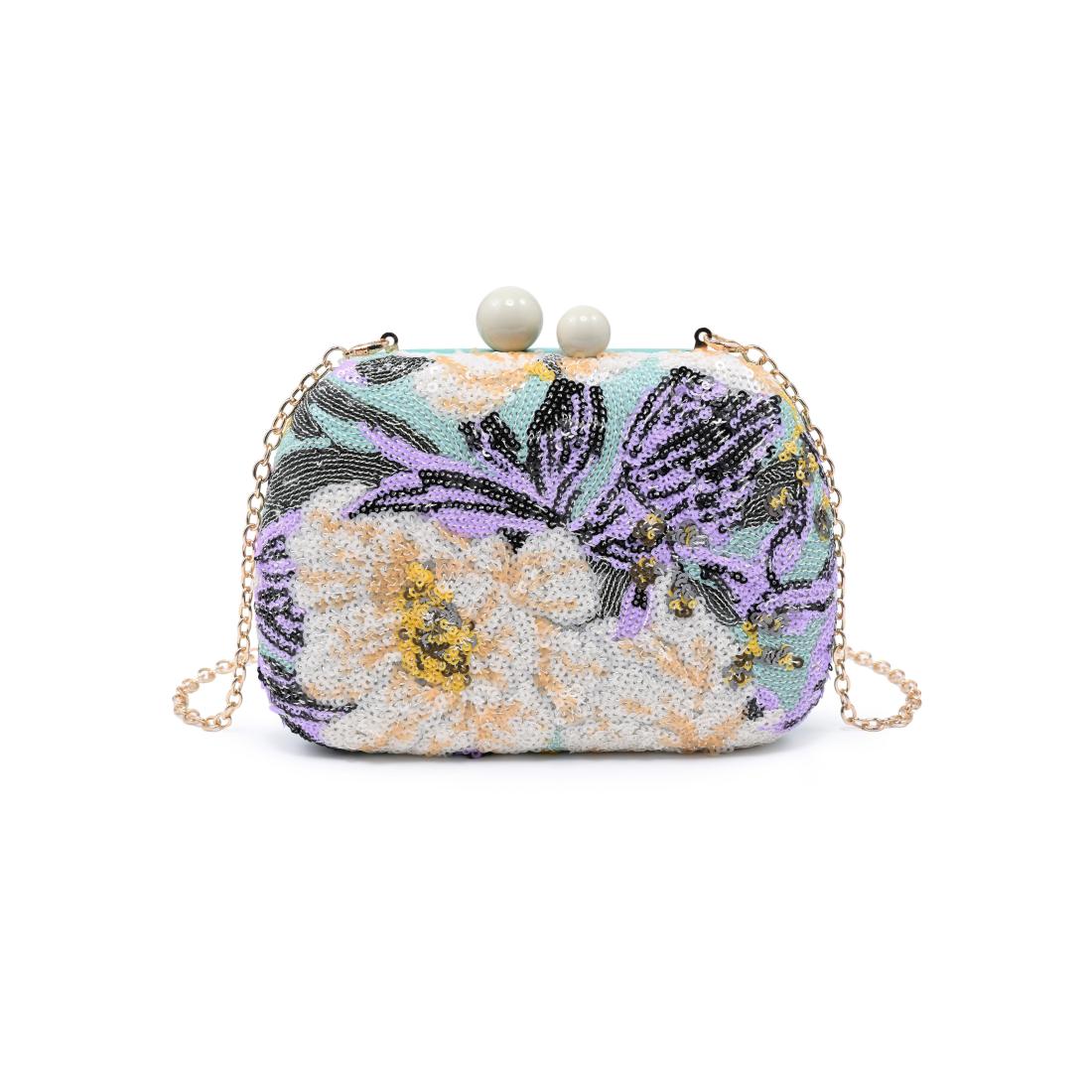Urban Expressions Ryder Evening Bag 840504204982 View 5 | Green Multi