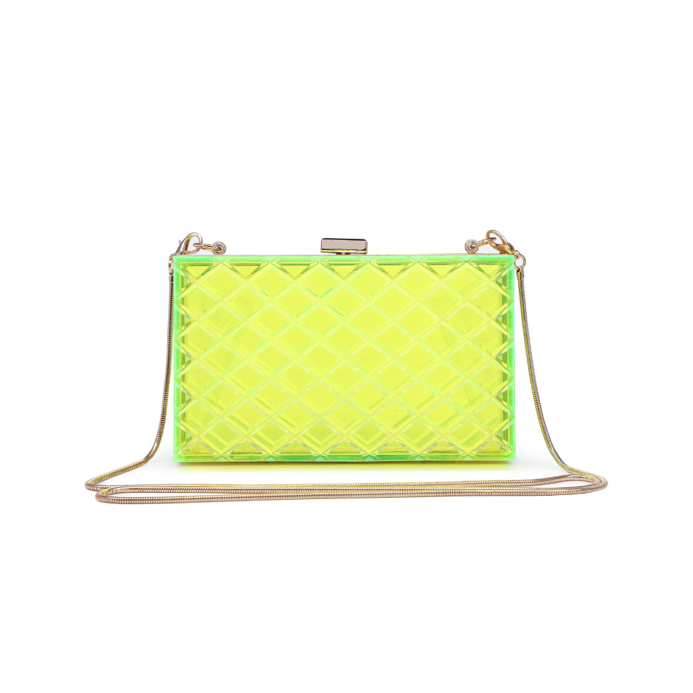 Product Image of Urban Expressions Doja Evening Bag 840611177483 View 5 | Yellow