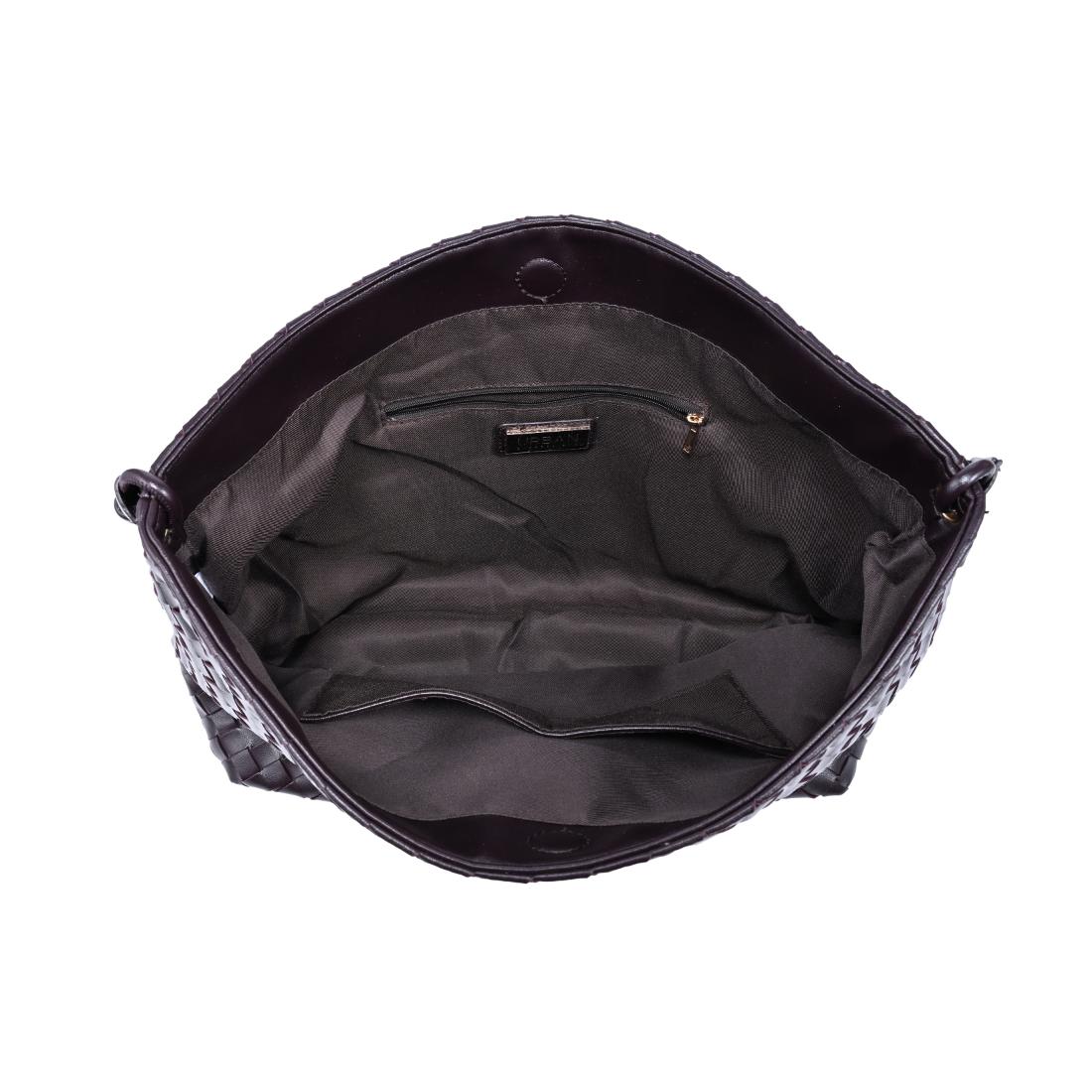 Woman wearing Chocolate Urban Expressions Theo Hobo 840504205583 View 9 | Chocolate