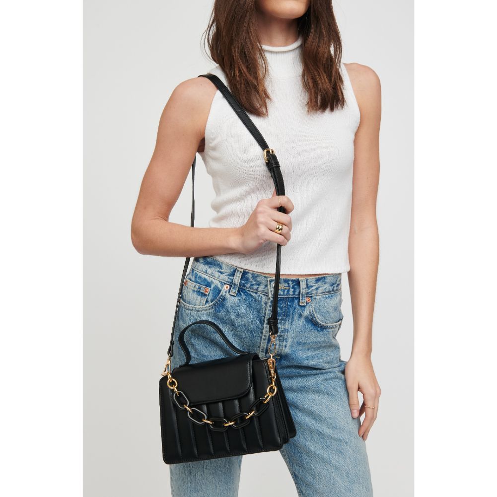Woman wearing Black Urban Expressions Yasmin Crossbody 818209019958 View 1 | Black