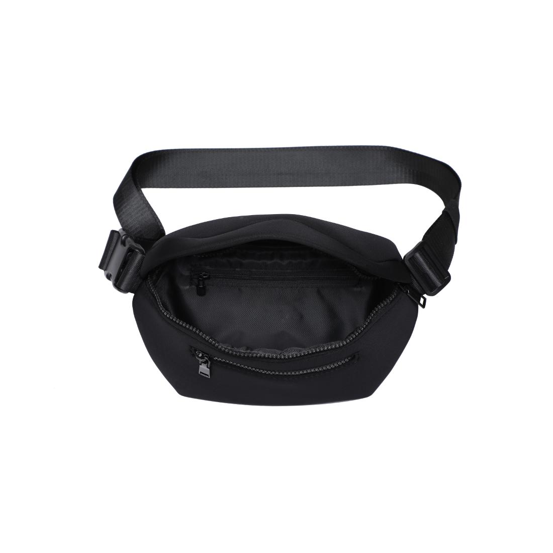 Woman wearing Black Urban Expressions Celestine Belt Bag 840504200199 View 9 | Black