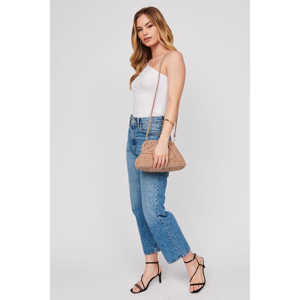 Woman wearing Natural Urban Expressions Winnie Crossbody 840611100146 View 2 | Natural