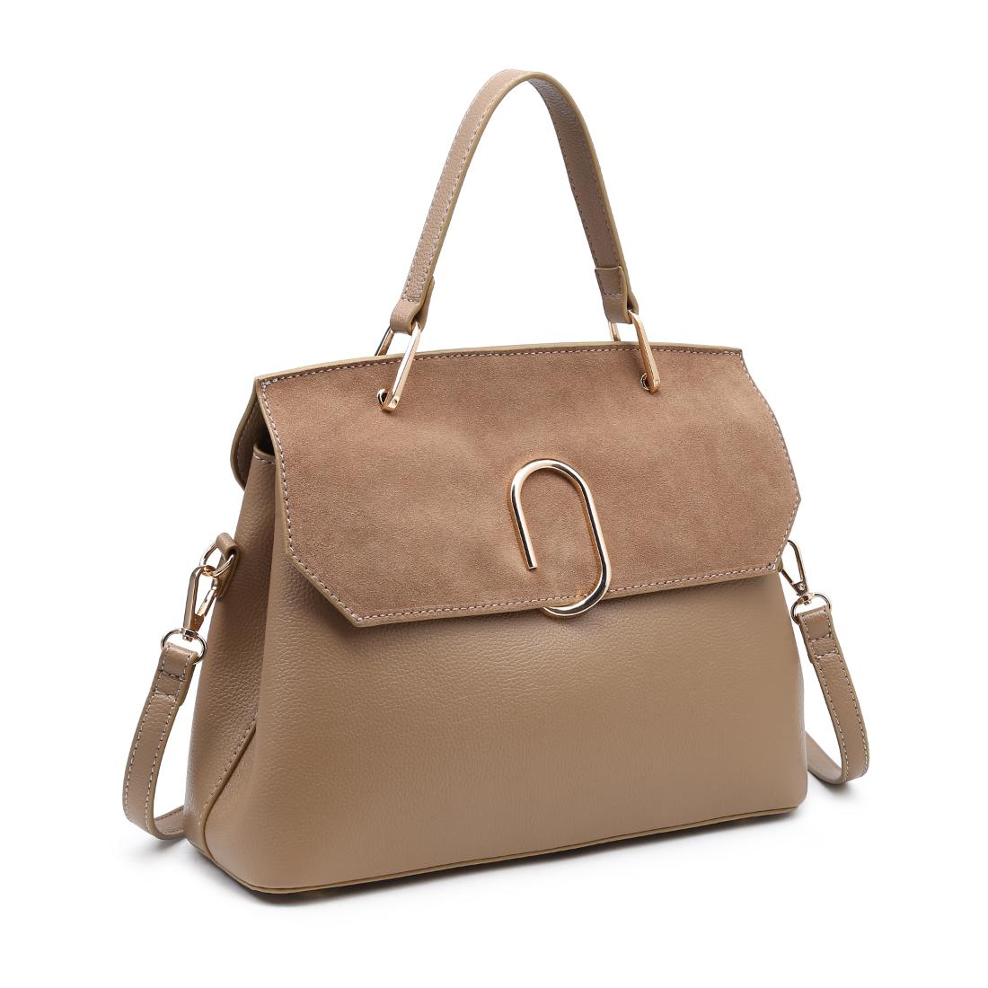 Urban Expressions Nico Satchel 840504213830 View 2 | Mushroom