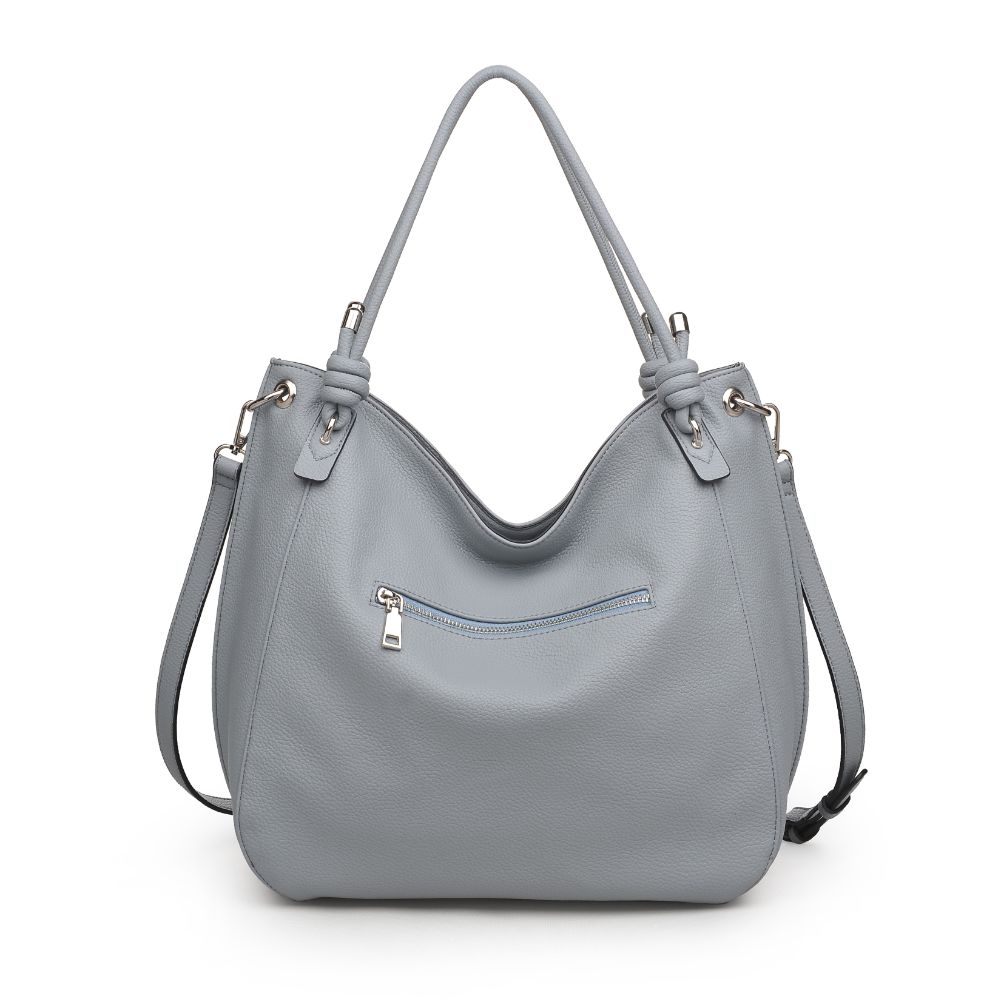 Product Image of Urban Expressions Devan Hobo 840611170354 View 3 | Misty Blue