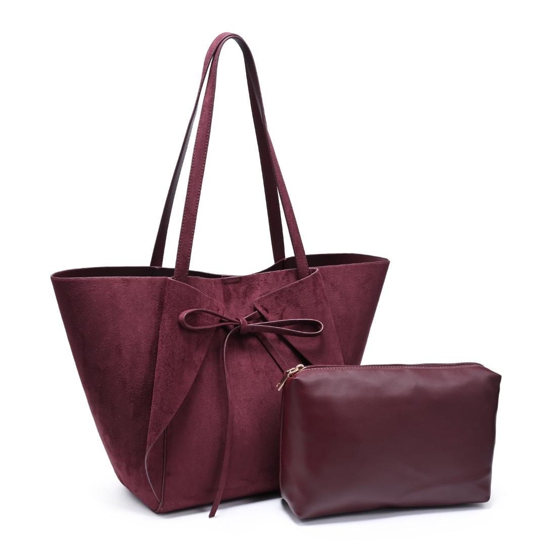 Urban Expressions Soren Tote 840504212185 View 6 | Burgundy