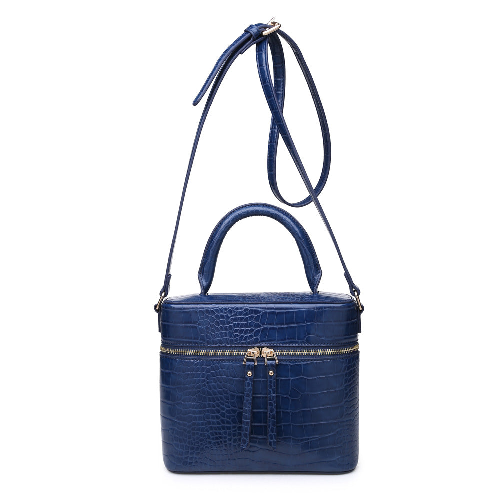 Product Image of Urban Expressions Rogue Croc Crossbody NA-840611155337 View 1 | Navy