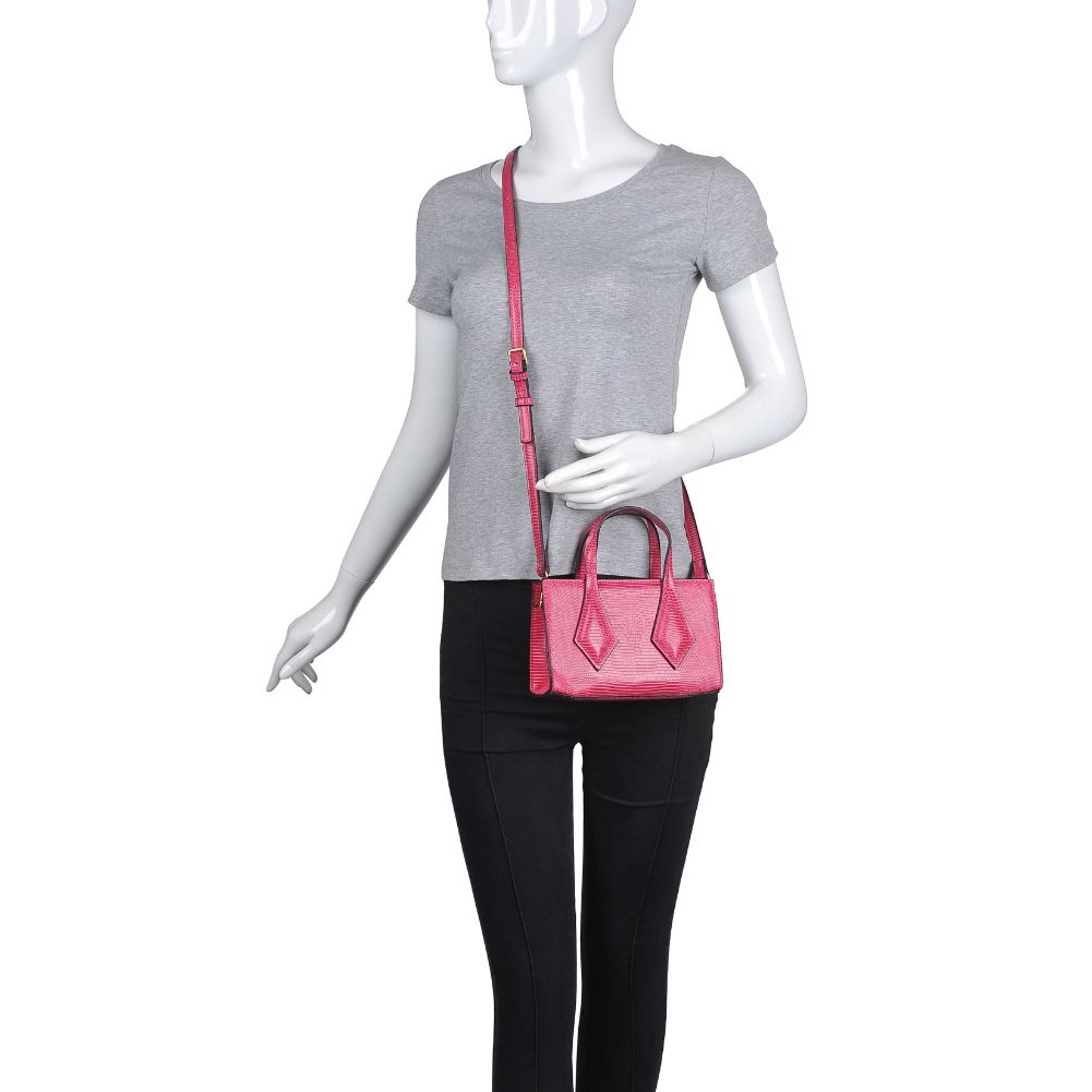 Product Image of Urban Expressions Holland Lizard Mini Bag 840611173645 View 5 | Magenta