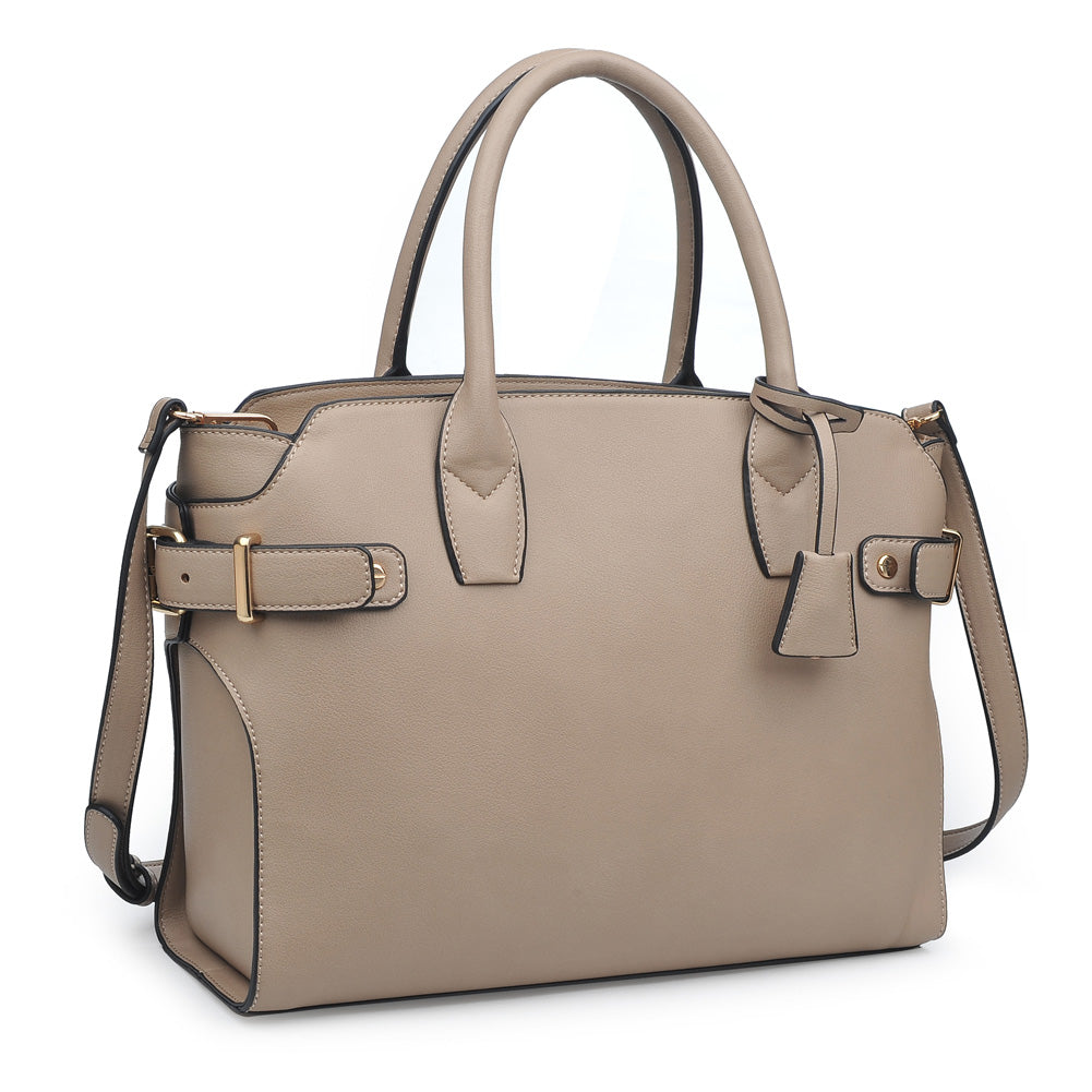 Product Image of Urban Expressions Layne Satchel NA-840611150240 View 2 | Taupe