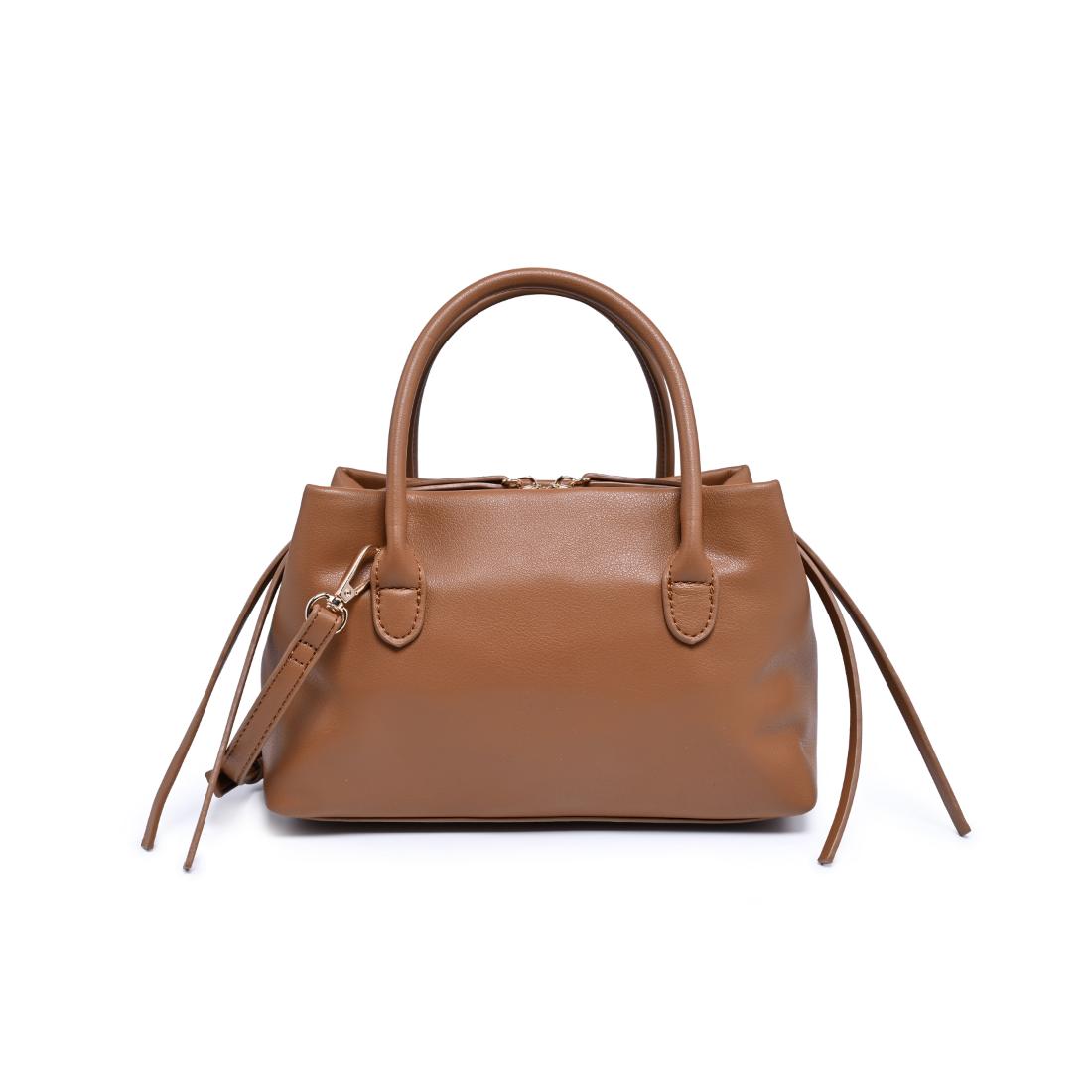 Woman wearing Camel Urban Expressions Logan Crossbody 840504205354 View 5 | Camel