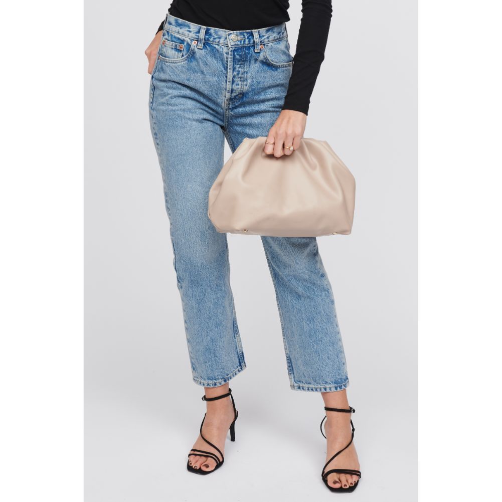 Woman wearing Natural Urban Expressions Yasmina Clutch 818209016308 View 1 | Natural