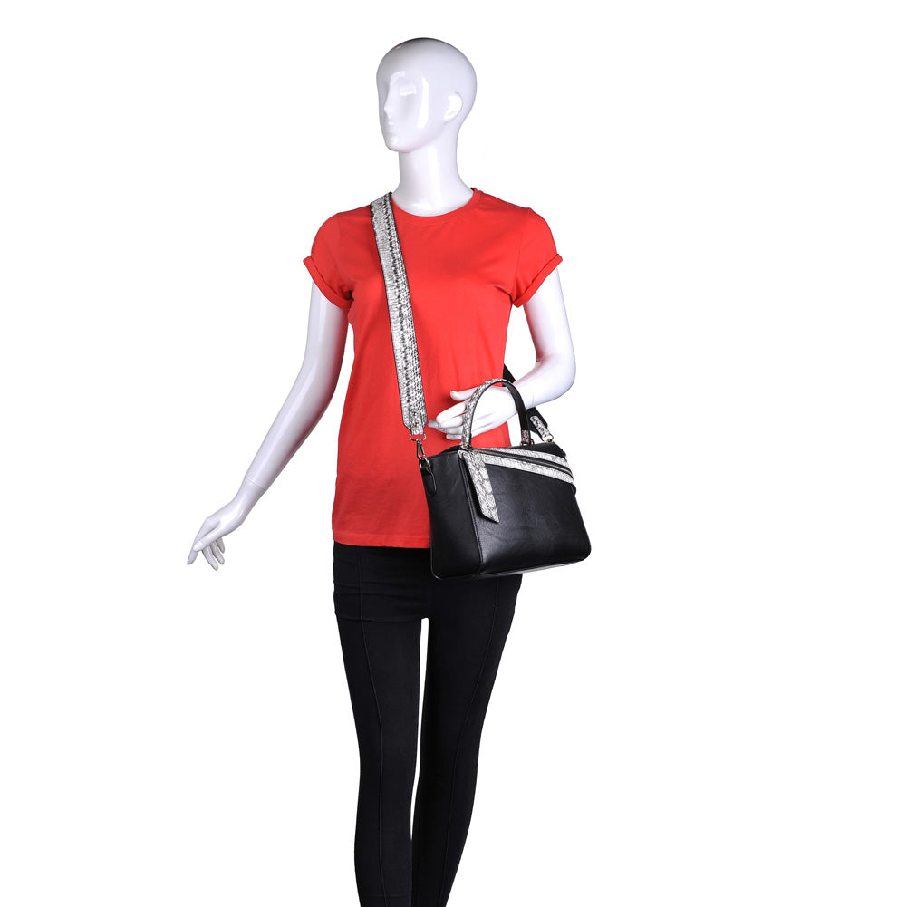 Product Image of Urban Expressions Paloma Satchel 840611153906 View 5 | Black