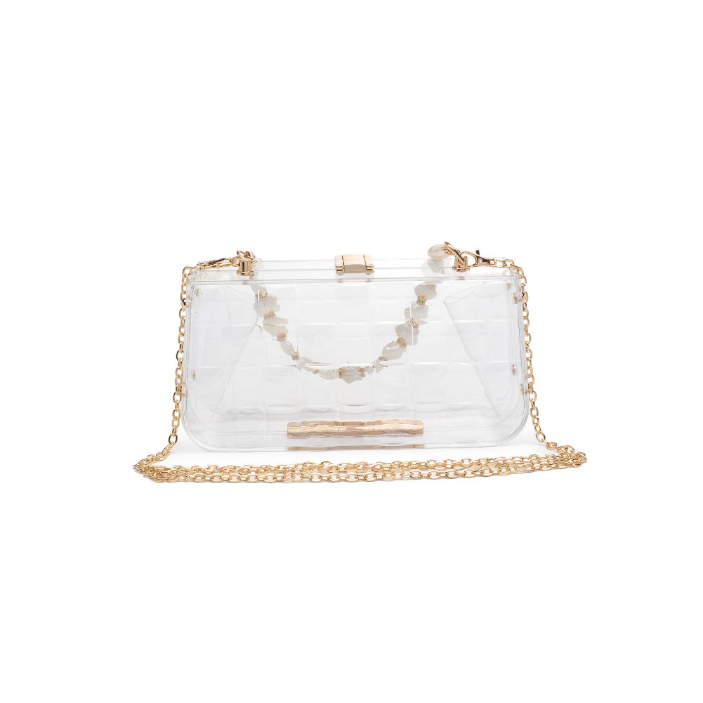 Product Image of Urban Expressions Rapsody Minaudiere 818209018494 View 7 | Clear